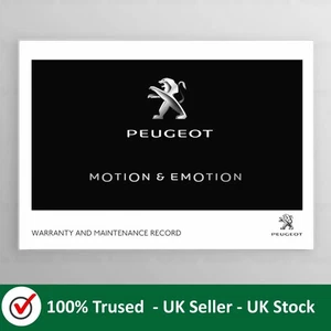 Peugeot New Service History Book Blank Book For All Models - Picture 1 of 1