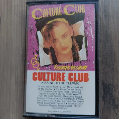 Music Cassette - Culture Club ~Kissing To Be Clever ~1982 Virgin Records VG - Imagem 1 de 4