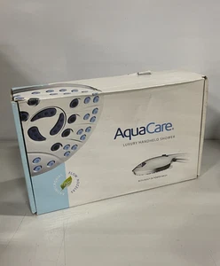 AquaCare Hochdruck 8 Modi Handbrause Duschkopf Badgeschirr mit 2 Halterungen 2639M - Bild 1 von 3