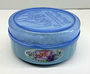 NIP Vintage Spring Fresh Perfumed Dusting Powder Fragrance Sealed Blue Container - Picture 1 of 11