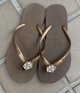 Las mejores ofertas en Sandalias Havaianas Dorado para Mujer | eBay