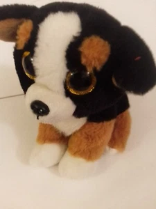 Ty Beanie Baby Classic Roscoe The Brown Dog 6" Tall Near Mint With Tush Tag Only - Picture 1 of 2