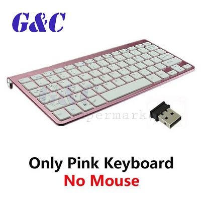 Slim 2.4GHz Cordless Wireless Keyboard and Mouse Set For PC MAC Laptop Tablet - Image 1 of 4