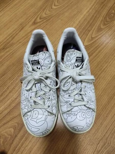 Adidas Stan Smith Damen Sneaker Schuhe Größe UK 4,5 weiß - Bild 1 von 6
