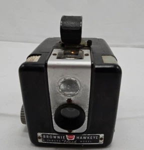 Vintage Kodak Brownie Hawkeye Kamera (ungetestet) - Bild 1 von 23