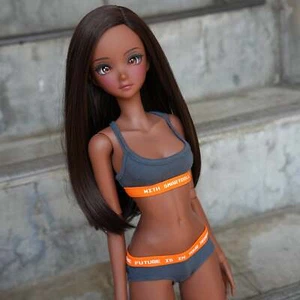 Smart Doll Divergence Coffee random color sports bra set New Japan - Picture 1 of 6