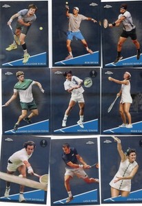 2021 Topps Chrome Tennis Base Pick Your Card Build a Set