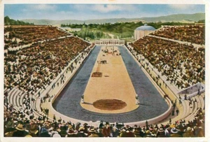 STADE PANATHÉNAÏQUE PANATHINAIKO-STADION PANATHENAIC STADIUM 1896 IMAGE CARD - Picture 1 of 2