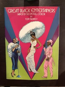 Great Black Entertainers Paper Dolls in Full Color by Tom Tierney (1984,... - Imagen 1 de 2
