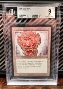 Magic The Gathering Legends 1994 Kry Shield BGS 9 Edges 9.5 Corners 9.5  - Picture 1 of 2