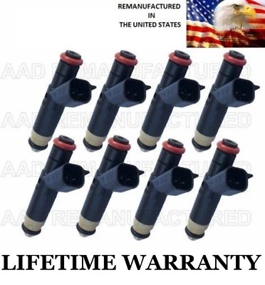 Actualización 8x inyectores de combustible Siemens para 00 Dakota 99 Jeep Grand Cherokee 4,7 L  Foto 1 de 2