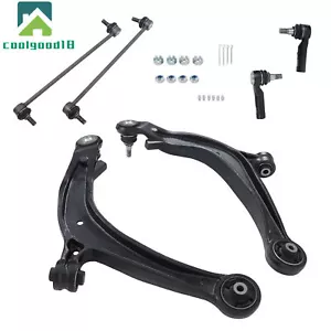 K622210 Front Lower Control Arms Outer Tie Rod Sway Bars For 11-17 Honda Odyssey - Imagen 1 de 12