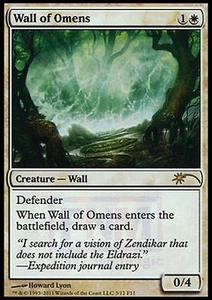 *MRM* ENG Mur d'augures (Wall of Omens) Ex MTG FNM - Picture 1 of 1