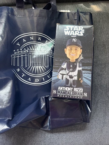2023 Star Wars Anthony Rizzo Mandalorian BOBBLEHEAD SGA 5/12 New York Yankees Cover
