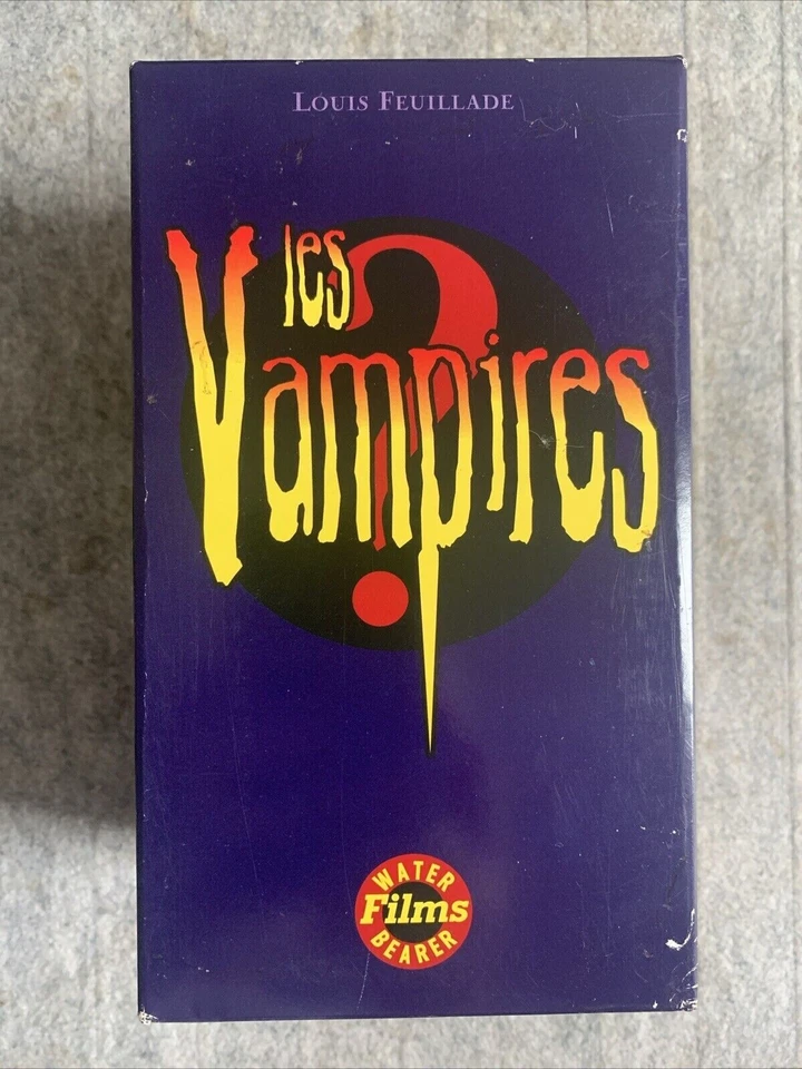LES VAMPIRES Classic Silent Serial Irma Vep VHS - Image 1 of 3