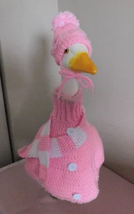 Goose Sweater, Outdoor Decor, Goose Outfit, Goose Clothes, Porch Goose Sweater P - Picture 1 of 8