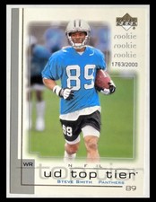2001 Upper Deck UD Top Tier Steve Smith RC #/2000 Short-Print MINT🔥