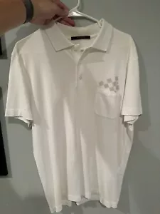 louis vuitton polo shirt men (used Light Staining) - Picture 1 of 5
