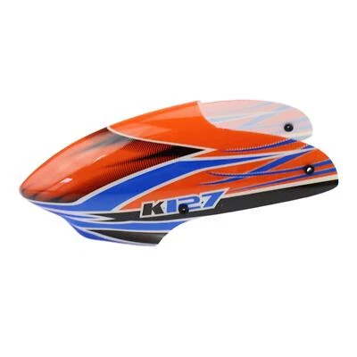 RC Helicopter Spare Canopy Head Cover Shell for WLtoys XK K127 Accessories - Image 1 of 4