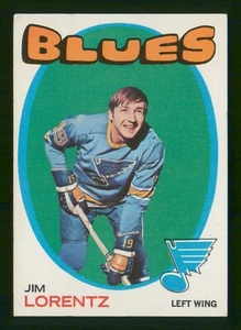 Jim Lorentz 1971-72 Topps 71-72 No 13 VGEX+ 80731 - Bild 1 von 2