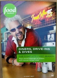 Diners, Drive-Ins & Dives: The Complete First Season, DVD (3 disks) - Picture 1 of 5