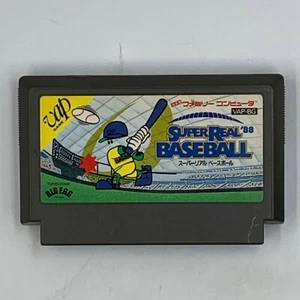Super Real Baseball '88 original Famicom FC importación de Japón vendedor de EE. UU. - Imagen 1 de 2