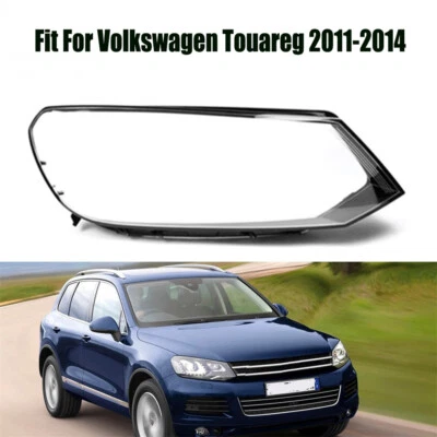 1x Headlight Headlamp Clear Lens Right Cover For Volkswagen Touareg 2011-2014 Foto 1 de 4