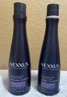 Nexxus Keraphix Shampoo & Conditioner W/Keratin Proteins Damaged Hair 13.5oz B - Image 1 of 4