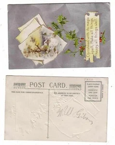 ca. 1910 Christmas PC - Christmas with its magic spell stk#YAJH - Picture 1 of 1