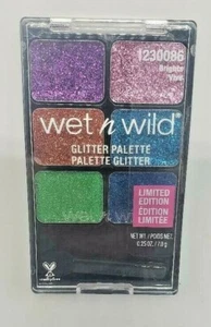 Wet N Wild 1230086 Brights Glitter Palette Limited Edition Cruelty Free NEW - Picture 1 of 1