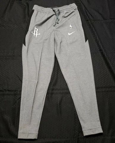 RARE NBA Houston Rockets ENGINEERED Nike Dri-Fit Warm Up Pants Sz LT Basketball Cover