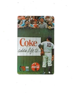 MINT HOME RUN Coca Cola Coke 1995 Sprint Phonecard $5 Babe Ruth #2553 Ltd Ed - Picture 1 of 2