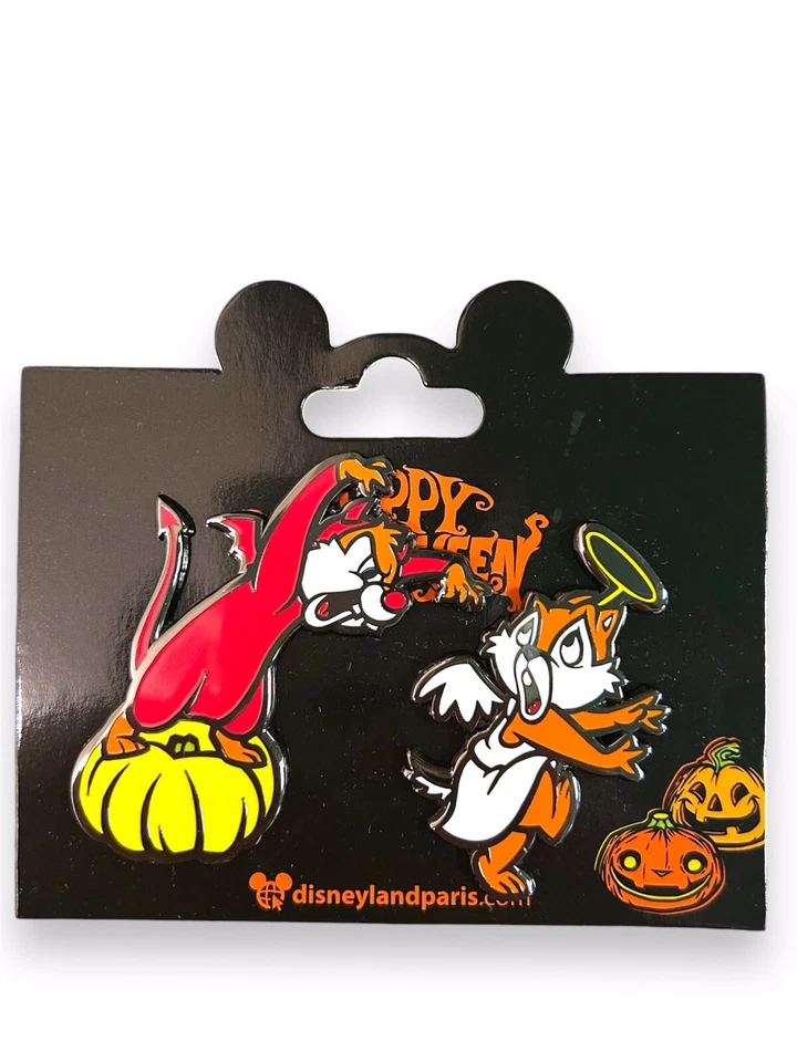 Prendedor Disney Chip And Dale Halloween Disneyland París Foto 1 de 1