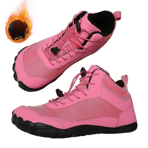 Stivali invernali da escursione a piedi nudi caldi zero drop stivali da neve slip on scarpe scalze - Foto 1 di 28