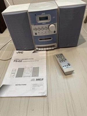 JVC FS-G2 Compact Component System — Works Great, Vintage 1990s With Remote - Image 1 of 4