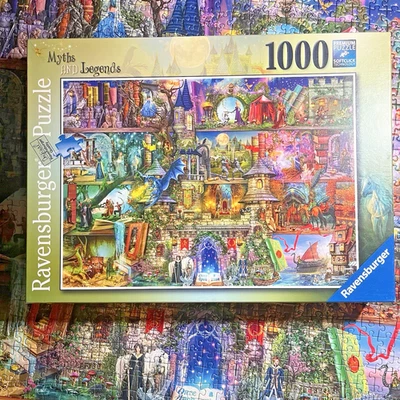 2020 Ravensburger Aimee Stewart Myths and Legends 1000 Piece Puzzle COMPLETE - Image 1 of 4
