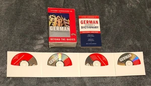 BEYOND THE BASICS Living Language German Dictionary + 4 CD Set *NO COURSEBOOK* - Picture 1 of 4