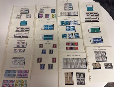 1969 GB Commemorative Stamps mint Phosphor Mint Hi Values Good Collection - Image 1 of 4