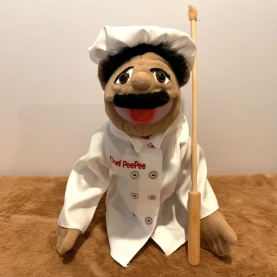 SML Chef PeePee puppet with name on coat Melissa & Doug (#27) - image 1 of 4