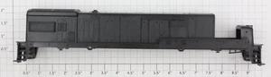Athearn 35101 HO Scale Black U33C Diesel Body Shell - Picture 1 of 4