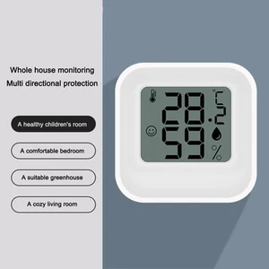 Display LCD Termometro Elettronico Mini Igrometro per Monitoraggio Preciso - Picture 1 of 46