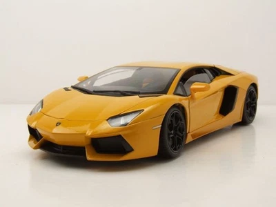 WELLY, 2011 LAMBORGHINI Aventator LP700-4 Giallo, 1/18,  WEL18041JAUNE - Immagine 1 di 4