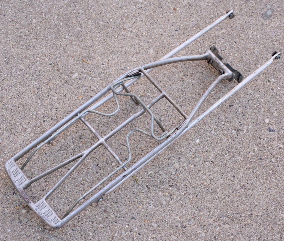 Portaequipajes trasero Pletscher modelo C vintage bicicleta de carretera turismo cercanías carga Foto 1 de 4