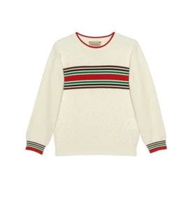 Gucci Sweater 100% Authentic size 10 kids color Off White/ Light Cream - Picture 1 of 9