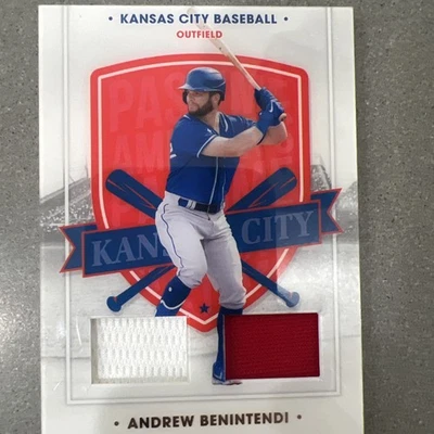 2021 帕尼尼编年史 - 美国消遣色板 Andrew Benintendi #45 (MEM) — 第 1/2 张图片