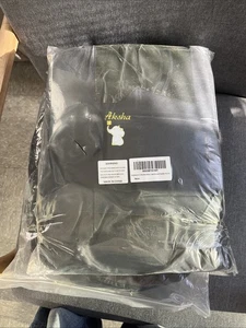 Aksha 9 in 1 Multifunction Baby Diaper Bag Black - Picture 1 of 2