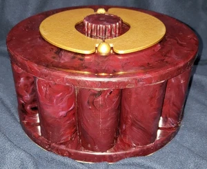 Vintage Turnit Bakelite Poker Chip Caddy - Picture 1 of 6