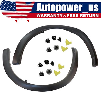 Fender Flares Set of 2 Front Driver & Passenger Fit Infiniti QX80 2014-2023 Pair - Image 1 of 4