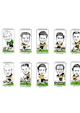 GOLDEN WOLVES SERIES OF 23 CARDS ISSUED BY WEST MIDLANDS COLLECTORS 1989 SLEEVED