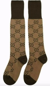 gucci tan socks